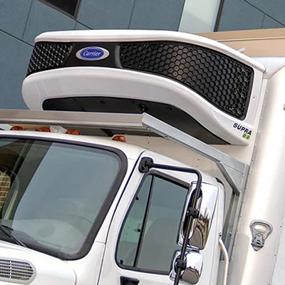 Caja de trailer perarada para tener refrigeracipon movil